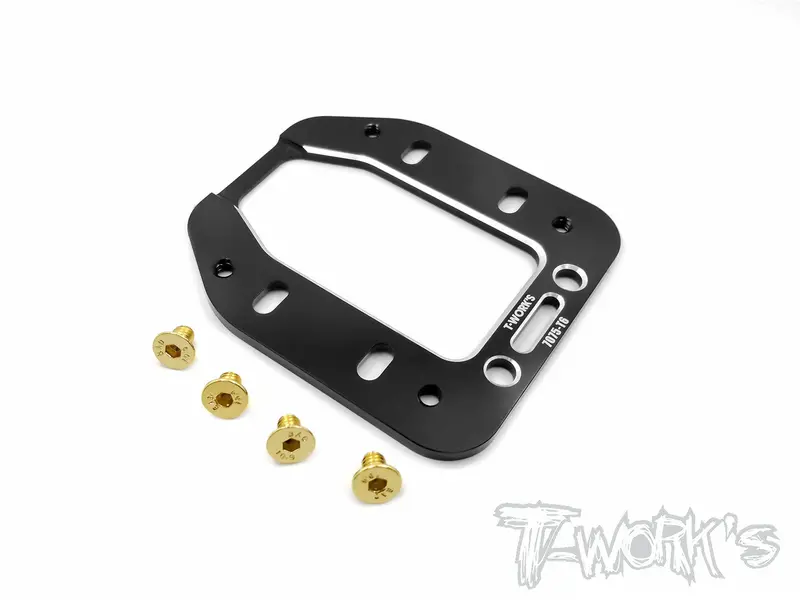 To-254 7075-T6 Alum. One Piece Engine Mount Plate ( For Kyosho Mp9 Tki3/Tki4 ) 1