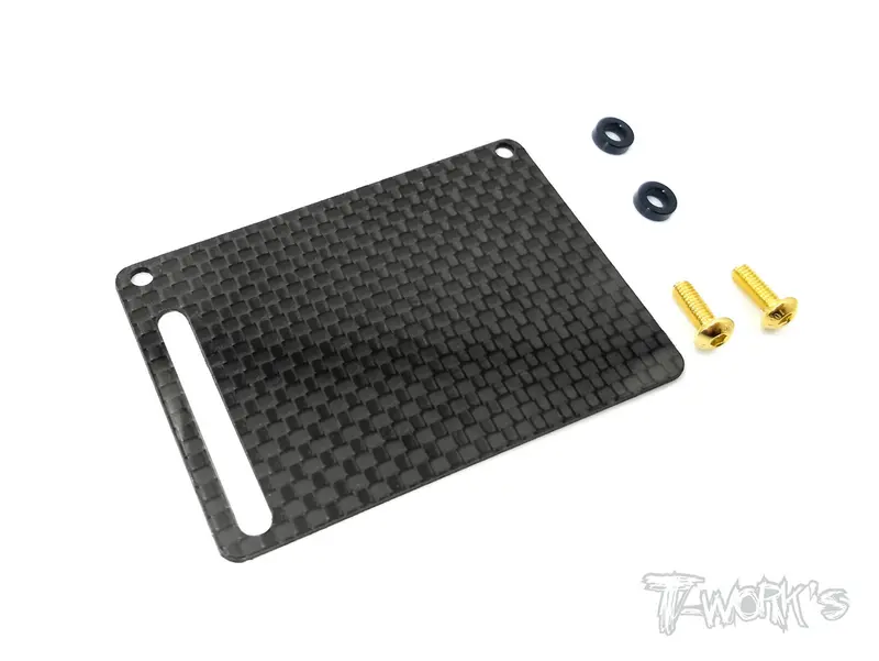 To-255-Hb Graphite  Fuel Tank Guard ( For Hb Racing D817/ D817t/Rgt8/D817 V2/D819   ) 1