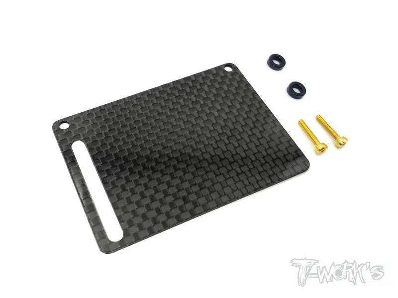 To-255-S Graphite  Fuel Tank Guard ( For Serpent Srx8 / Srx8 Evo ) 1