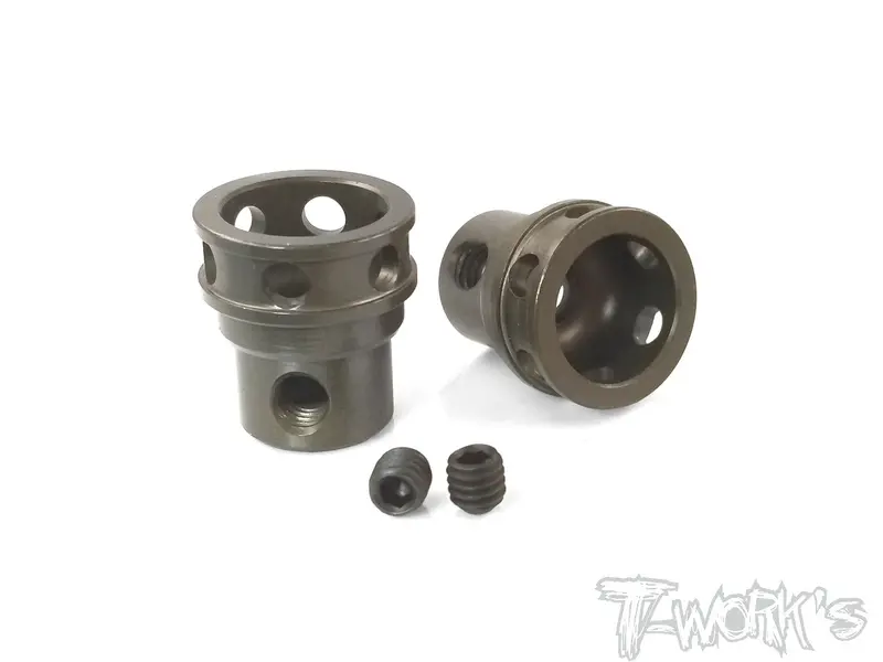 To-257-X   Hard Coated 7075-T6 Alum. Joint Cups ( For Xray Xb8/Xb8'23 Gtx8 ) 2Pcs 1