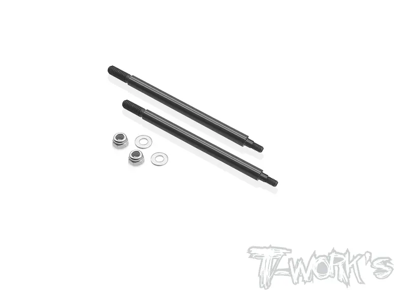 To-260-D8t	Dlc Coated Front Shock Shaft  62.3Mm ( For Hb Racing D8t ) 2Pcs. 1