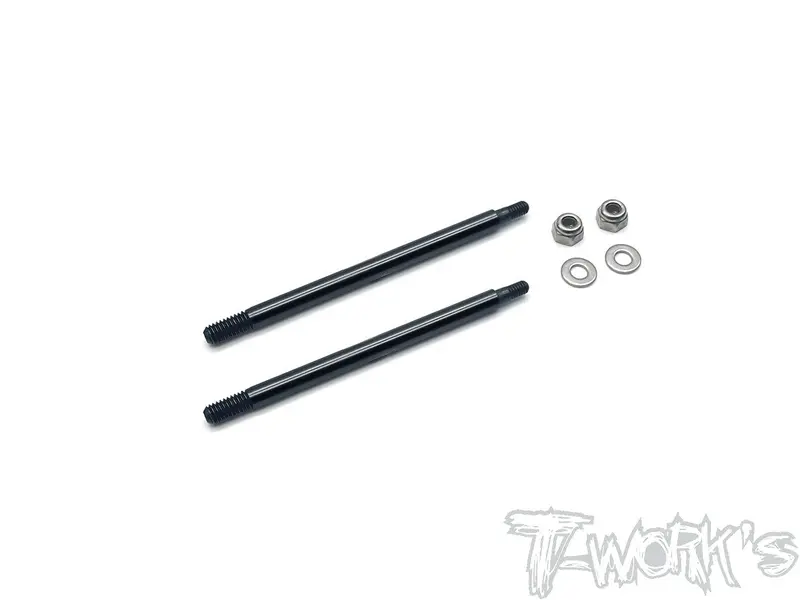 To-260-Mp10tki2	Dlc Coated Front Shock Shaft  57Mm ( For Kyosho Mp10 Tki2/ Mp11 ) 2Pcs. 1
