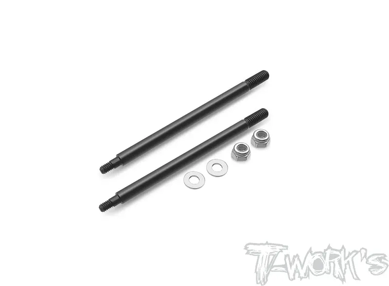 To-260-S35.4-W	Dlc Coated Front Shock Shaft  57.6Mm (  Sworkz S35.4 World Edition ) 2Pcs. 1