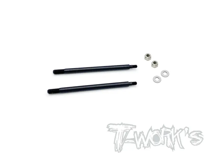 To-260-S35.4	Dlc Coated Front Shock Shaft  58.2Mm (  Sworkz S35.4  ) 2Pcs. 1