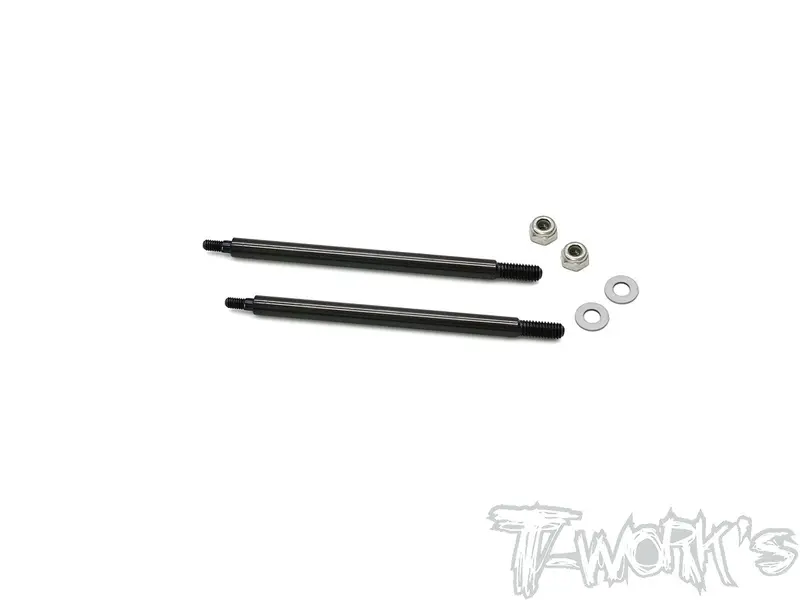 To-260-T2	Dlc Coated Front Shock Shaft  67.5Mm (  For Tekno 48 2.0/48.4/48.3/Mt410/Et48.3  ) 2Pcs. 1