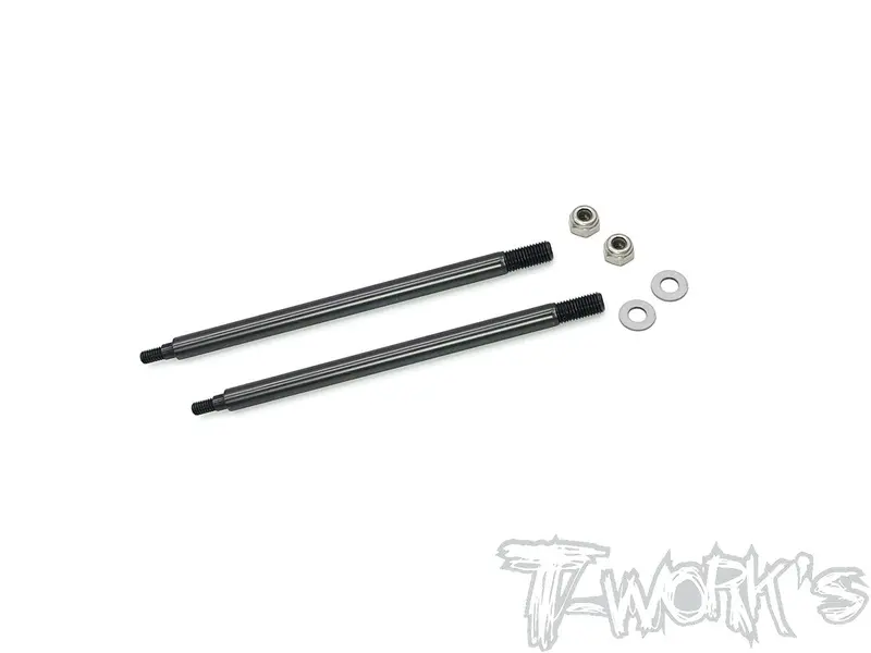 To-261-D819rs Dlc Coated Rear Shock Shaft  72.4Mm ( For Hb Racing D819rs ) 2Pcs. 1