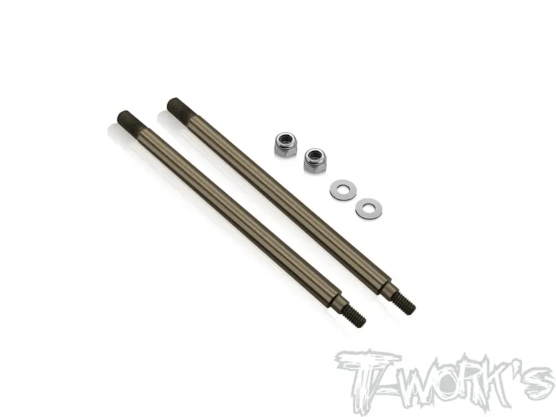 To-261-Ifb8   Dlc Coated Rear Shock Shaft  67.2Mm  ( For Infinity Ifb8 ) 2Pcs. 1
