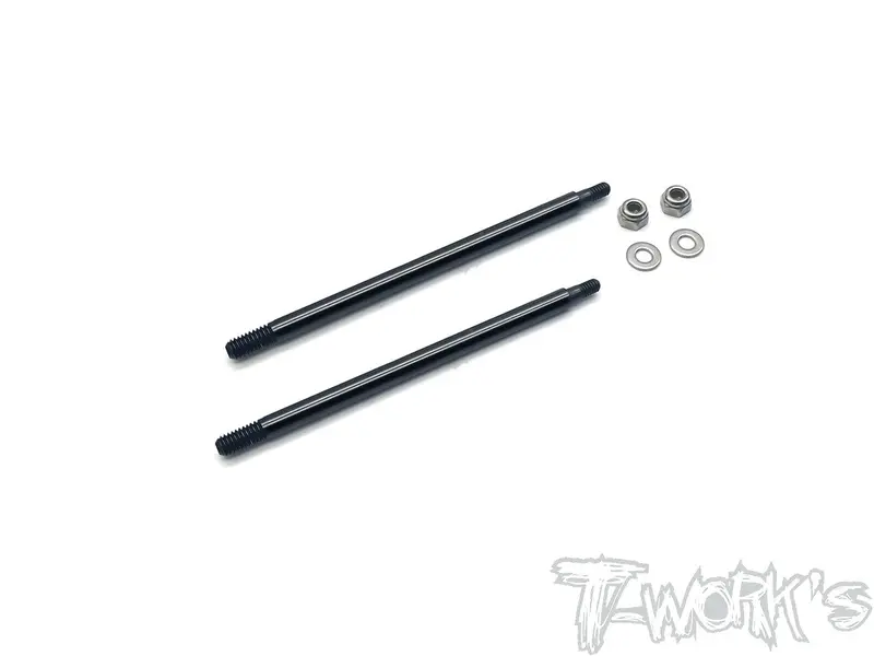 To-261-Mp10tki2	Dlc Coated Rear Shock Shaft  66Mm( For Kyosho Mp10 Tki2/ Mp10t / Mp11 Front Shock Shaft  ) 2Pcs. 1