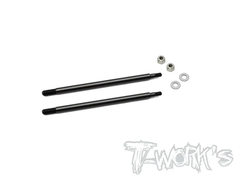 To-261-Rc8t	Dlc Coated Rear Shock Shaft  66.8Mm ( For Team Associated Rc8  B4/B4e/B3.2/B3.2E/T3.1/T3.2/T3.2E/B4.1 ) 2Pcs. 1