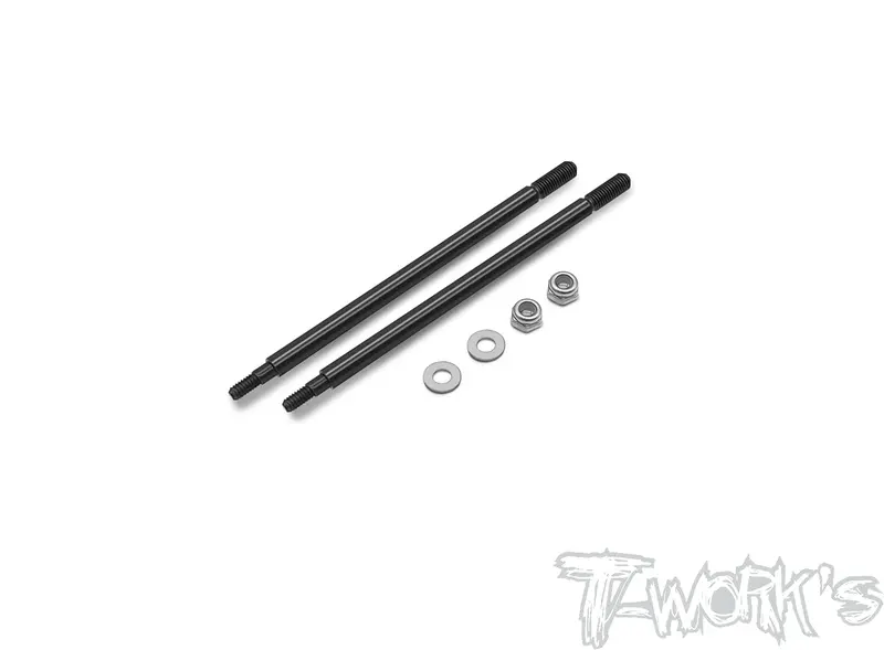 To-261-Xb8  	 Dlc Coated Rear Shock Shaft  68Mm/71.5Mm (  Xray Xb8/Xb8'23  ) 2Pcs. 1