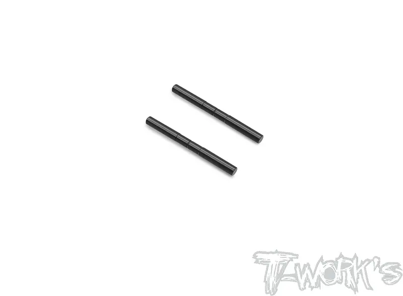 To-262-Xb8  Dlc Coated Front & Rear Lower / Front Upper  Arm Shaft  ( Xray Xb8'23/22/21/20/19/18 ) 2Pcs. 2