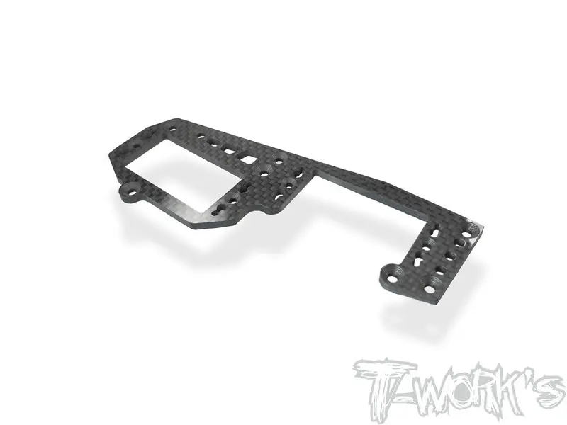 To-266-Mp10 Graphite Radio Plate ( For Kyosho Mp10 ) 1