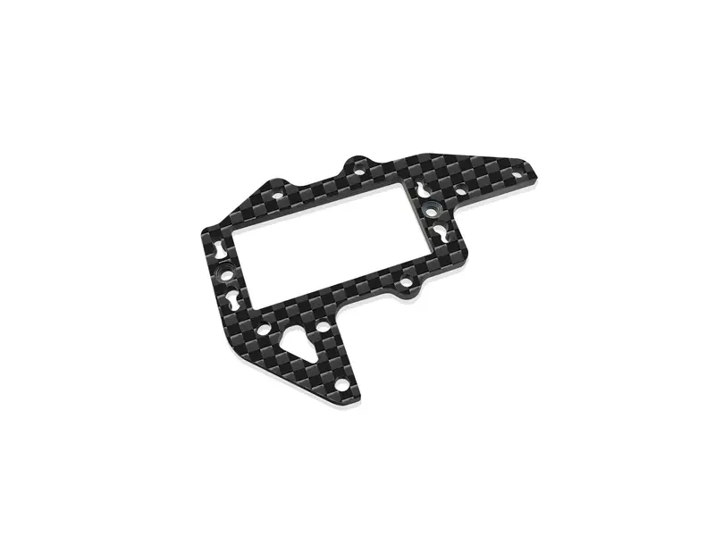 To-266-Mp11    Graphite St/Th Servo Plate  ( For Kyosho Mp11 ) 1