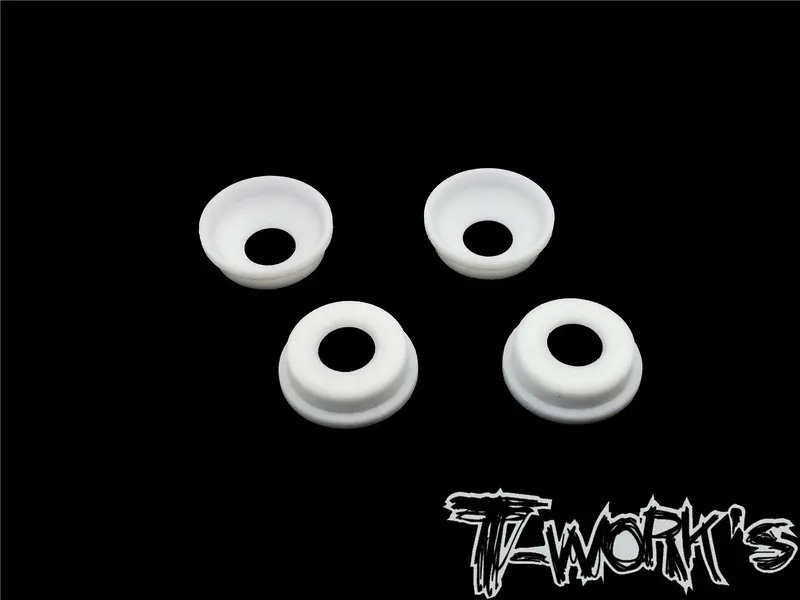 To-268-Mbx  Front Upright Adjust Nut Teflon Spacers ( For Mugen Mbx8/7R/7/Mugen Mbx8r) 4Pcs. 1