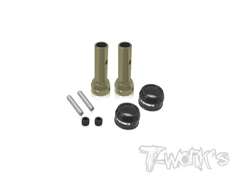 To-278-Ifb8   Hard Coated 7075-T6 Alum. F/R Axle Shaft ( For Infinity Ifb8 ) 2Pcs 1
