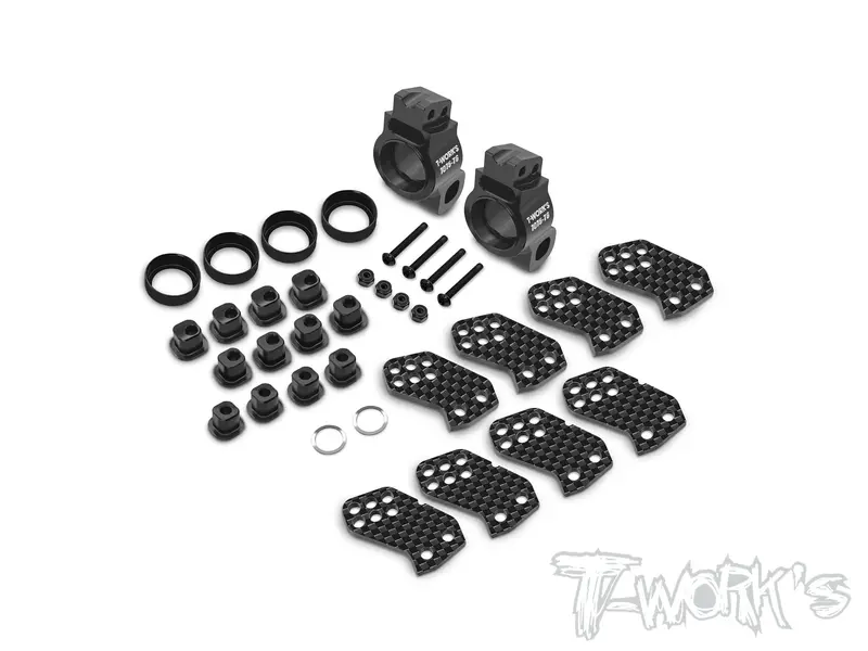 To-279-Ifb8     7075-T6 Alum. Rear Hubs ( For Infinity Ifb8 ) 1