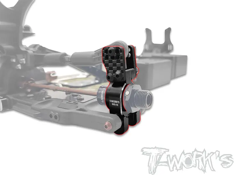 To-279-Mp11 7075-T6 Alum. Rear Hubs ( For Kyosho Mp11 ) 2