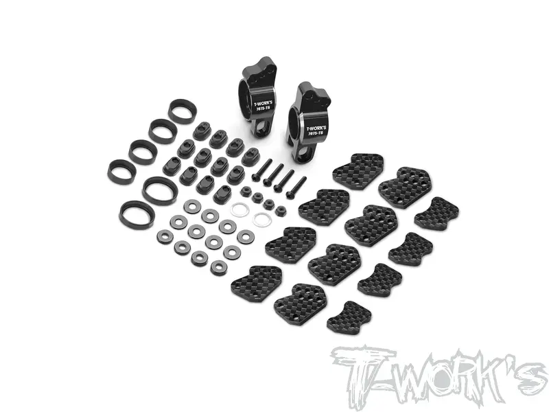 To-279-X5b    7075-T6 Alum. Rear Hubs ( For Hongnor X5b ) 1