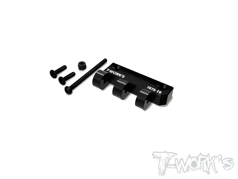 To-281-Xb8  7075-T6 Alum. Rear Tension Rod Mount ( For Xray Xb8 23/22/21/20/19/18 Gtx8 22/18/17  Gtxe 22/18/17 ) 1