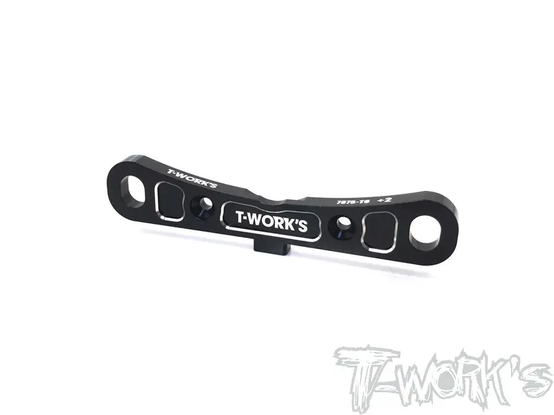 To-284-Rf2 7075-T6 Alum. Rear Lower Sus. Mount +2 ( Front ) For Mugen Mbx-8 1