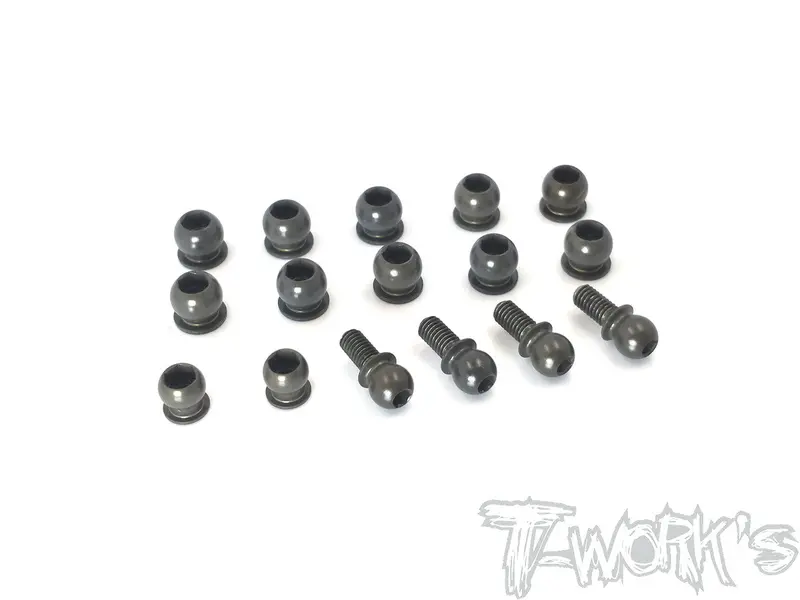 To-286 7075-T6 Hard Coated Alum. Ball Set ( For Xray Nt1 2019 ) 16Pcs. 1