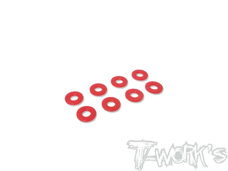 To-290-Hb Pom Steering Block Spacer  ( For Hb D817/819/Rgt8 ) 8Pcs. 1