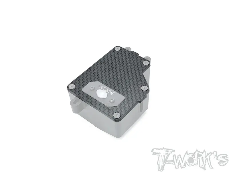 To-299-B3.2 Graphite Reciver Box Plate With Switch Hole ( Team Associated Rc8 B3.2 ) 1