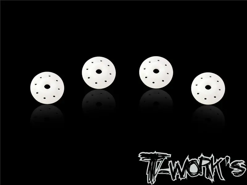 To-303-S-B Machined 1.2Mmx 8 Tapered Shock Pistons 16Mm( For Serpent Srx8/Srx8gt ) 1
