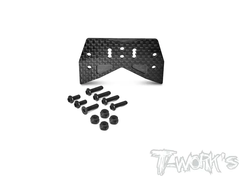 To-319-8Ight-Xt	Graphite Front Body Mount Adaptor ( For Tlr 8Ight-Xt ) 1