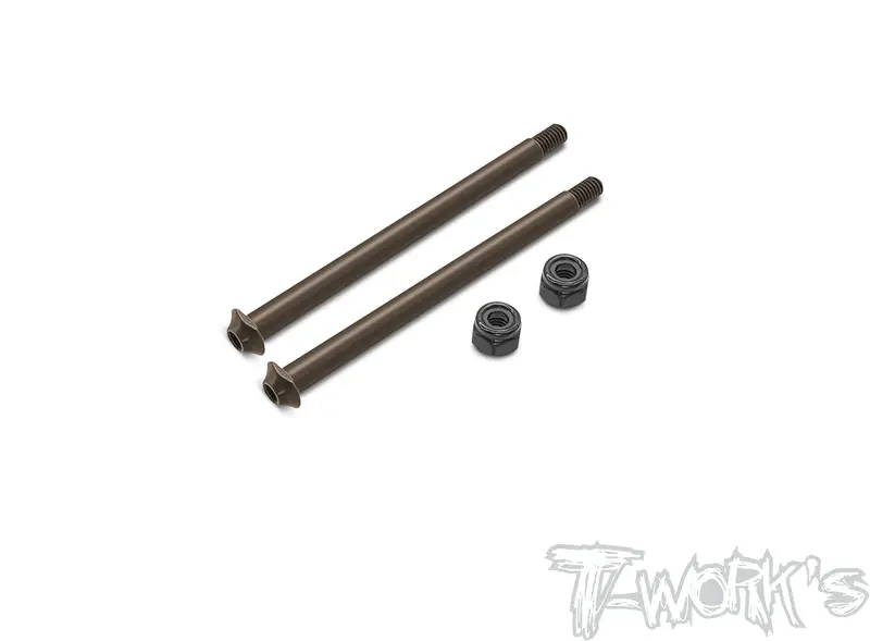 To-323-Mbx8-R	Steel Captured Design Rear Hinge Pin 3.5 X 48.2Mm ( Mugen Mbx8r/8/7R/7/6/Eco/T ) 1