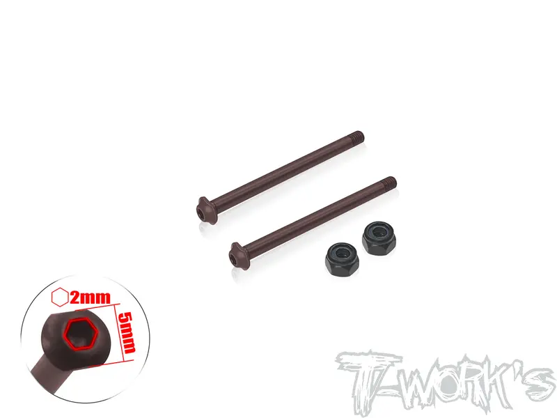To-323-N1    Steel Captured Design Front / Rear  Hinge Pin ( For Agama N1 ) 1