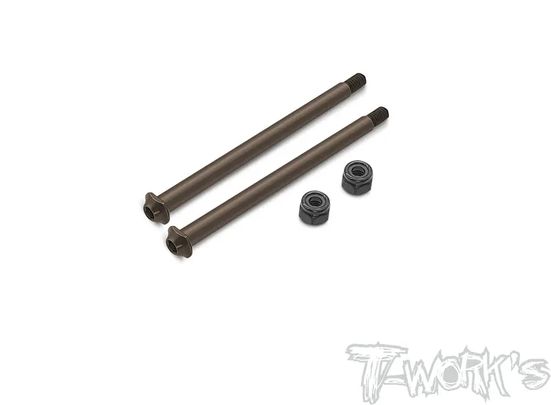To-323-Rc8-R	   Steel Captured Design Rear Hinge Pin 3.5 X 49.2Mm  ( For Team Associated Rc8  ) 1