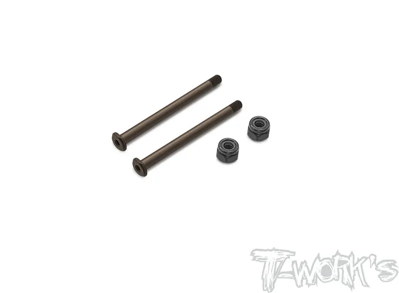 To-323-T410   Steel Captured Design Front  /  Rear Hinge Pin   (For Tekno Eb410/Et410) 1