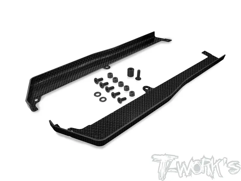 To-338-B74.2    Graphite Side Guards ( For Team Associated Rc10 B74.2 /74.1/74 ) 1