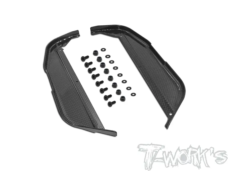 To-338-Mp10     Graphite Side Guards ( For Kyosho Mp10 ) 1