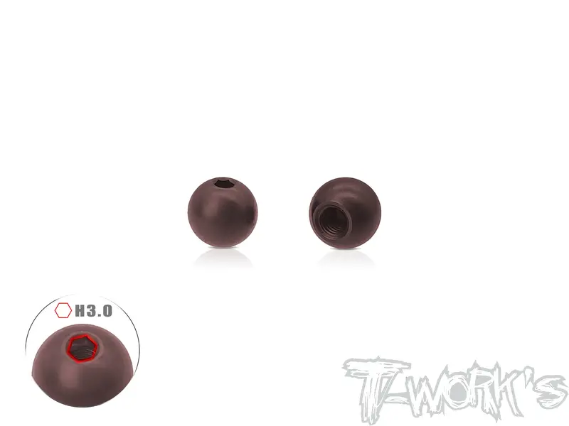 To-346-B 	 Steel 12Mm Pivot Ball ( For Infinity Ifb8 ) 2Pcs. 1