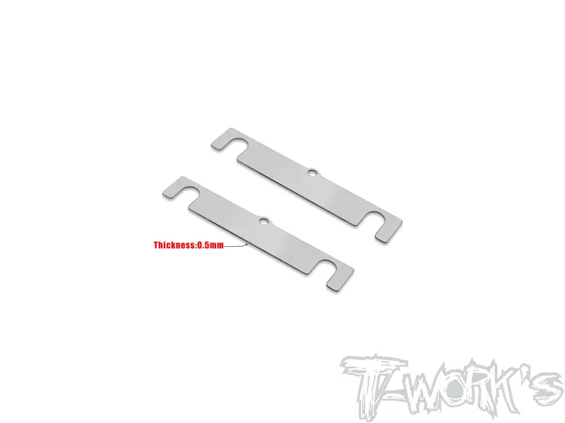 To-346-E   Stainless Steel C/D Block  Spacer 0.5/ 1Mm ( For Infinity Ifb8 ) 2Pcs. 1