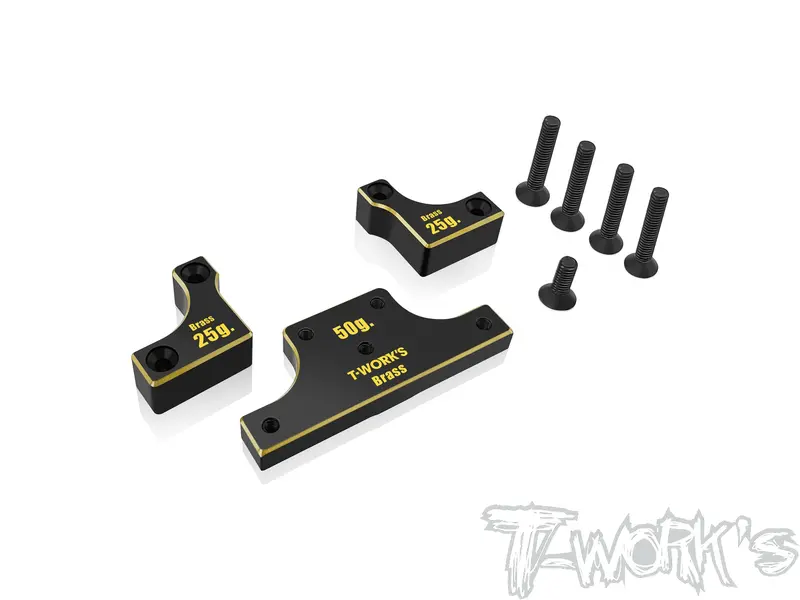 To-346-G   Brass Adjustable Front Weight Set 50/100G ( For Infinity Ifb8  ) 1