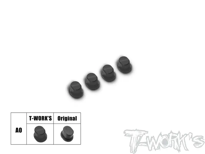To-347-Ifb8-A  Cnc Machined Delrin Arm Mount Insert ( For Infinity Ifb8 A/B/C/D Mount ) 4Pcs. 1