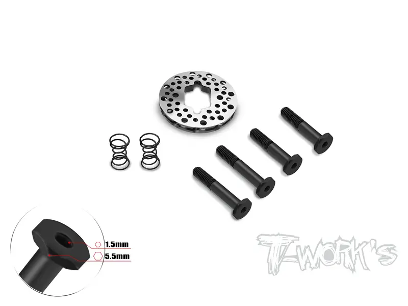 To-352-B	30Mm Light Weight 3.5Mm Thick Ventilated Brake Disk ( For Mugen Mbx/ Serpent Sbx8 / Xray Xb8 / Xb8'23 / Hn X3 /Hn X5b / Team Associated Rc8 B3.1/B3.2/T3.2 ) 1Pcs. 1