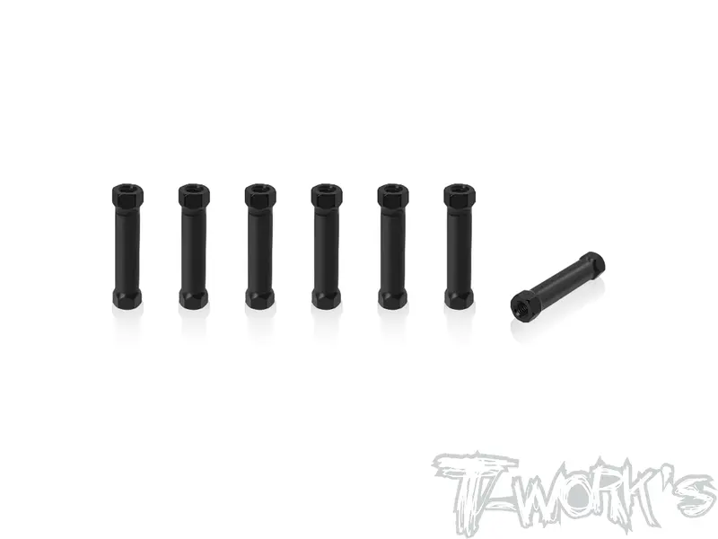 To-354-C	Aluminim Radio Plate Post ( Kyosho Mp11 ) 7Pcs. 1