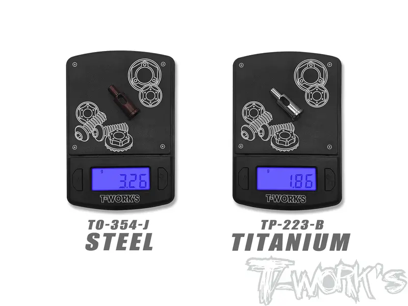 To-354-J Spring Steel King Pin L ( Kyosho Mp11 ) 2Pcs. 2