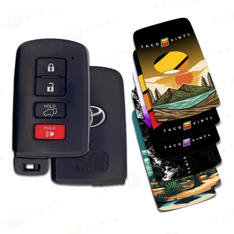 Toyota Key Fob Decals (Hyq14fbb) 1