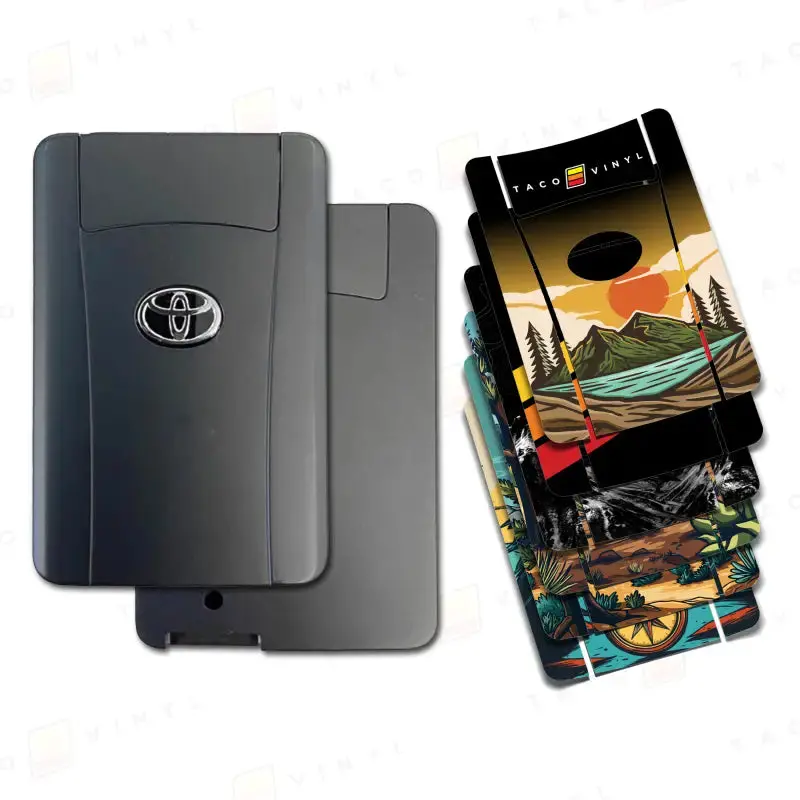 Toyota Slim Card Key Fob Decals (Hyq14cbp) 1