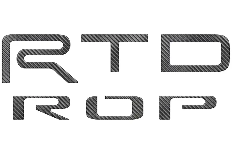 Toyota Tacoma TRD Pro Tailgate Letter Inserts (2024–2026)