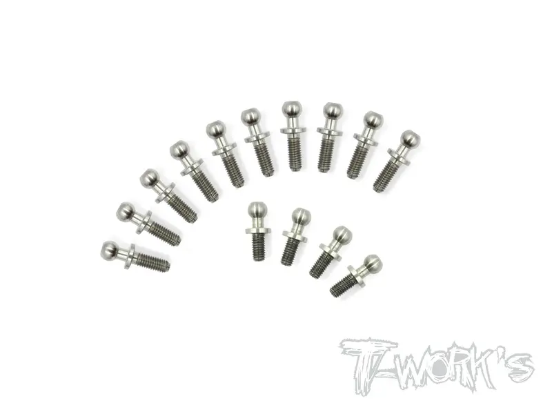 Tp-029 64 Titanium Ball End Set  For Yokomo B-Max4 Iii 1