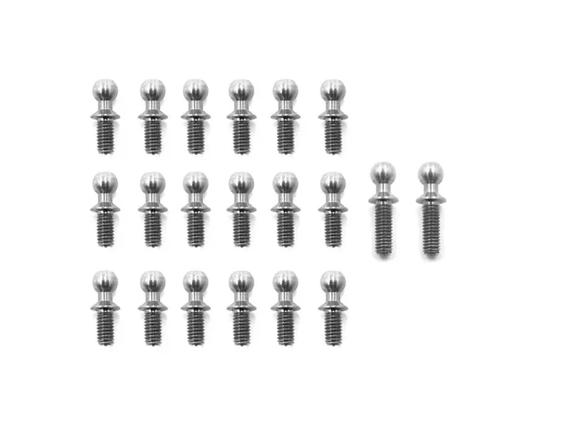 Tp-030 64 Titanium Ball End Set  For Hpi Pro5 1