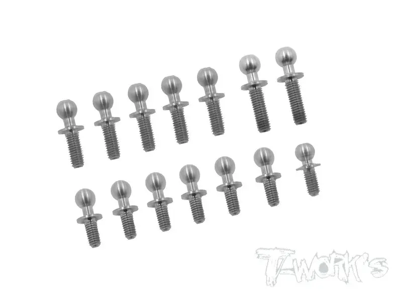 Tp-031 64 Titanium Ball End Set ( For Hb D413 ) 1