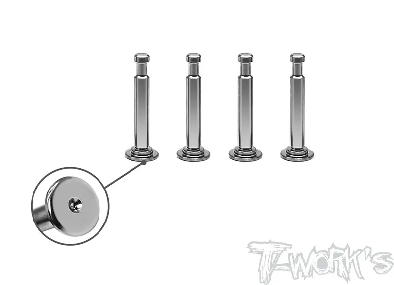 Tp-035-Srx8 64 Titanium Lower Shock Mount Pins ( Serpent Srx8 ) 4Pcs. 1