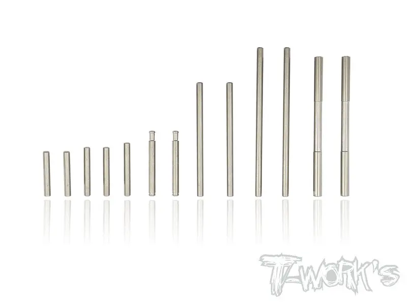 Tp-053 64 Titanium Hinge Pin Set ( For Mugen Mrx-6/6R ) 1